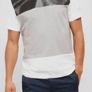 Kenneth Cole Reaction Tee Black/Gray/White Large